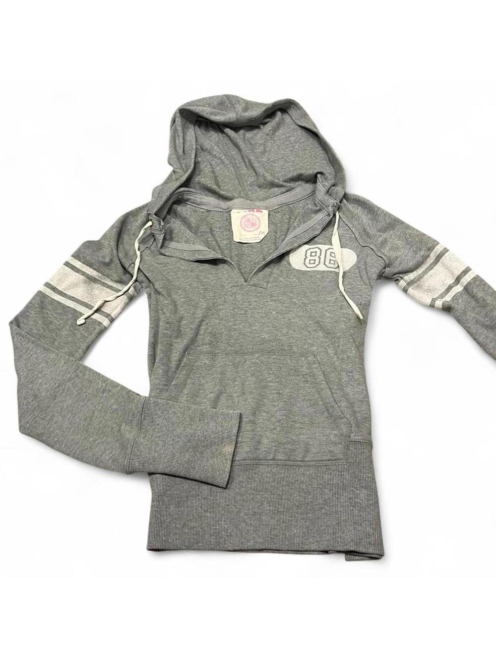 Y2K Victoria's Secret PINK hooded dolphin long sleeve